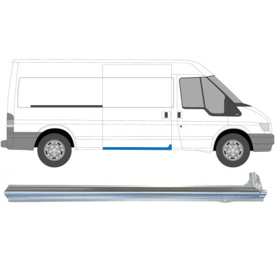 Painel de reparação da soleira da porta deslizante para Ford Transit 2000-2013 / Direito 15078