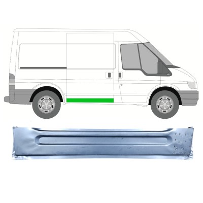 Painel de reparação interna das portas deslizantes para Ford Transit 2000-2013 / Direito 15129