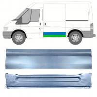 Painel de reparação interna e externa das portas deslizantes para Ford Transit 2000-2013  / SWB / Esquerdo / Conjunto 12666