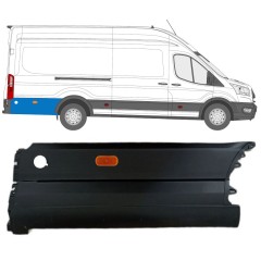 Moldura lateral do guarda-lamas traseiro atrás da roda para Ford Transit 2014- / Direito / Conjunto 14678