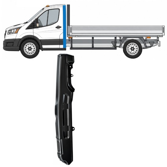 Painel de reparação do pilar para Ford Transit 2014- 2014-2026 / Esquerdo 17279