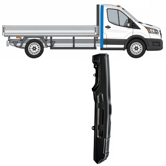 Painel de reparação do pilar para Ford Transit 2014- 2014-2026 / Direito 17278