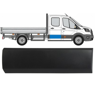 Moldura lateral da porta traseira para Ford Transit 2014- 2019-2026 / Direito 17146