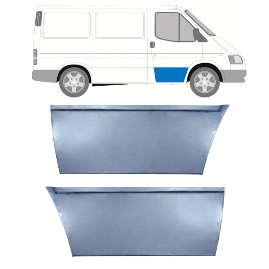 Painel de reparação das portas dianteiras para Ford Transit 1985-2000 / Conjunto 11408