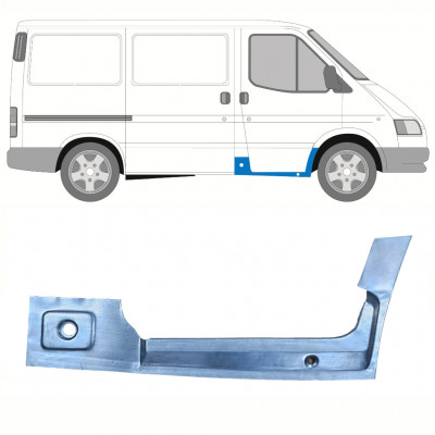 Painel de reparação interna da soleira da porta dianteira para Ford Transit 1991-2000 / Direito 8427