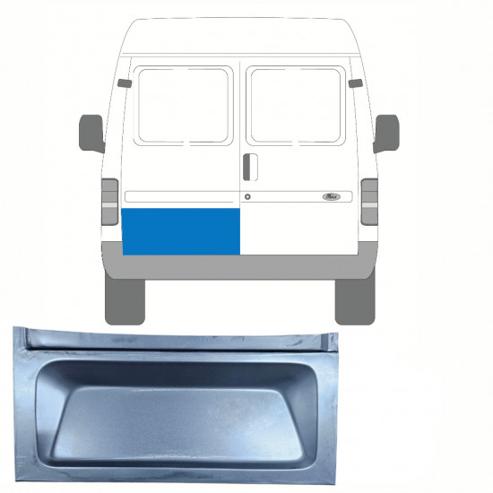 Painel de reparação das portas traseiras para Ford Transit 1985-2000 / Esquerdo 8447