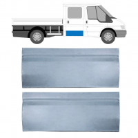 Painel de reparação das portas traseiras para Ford Transit 2000-2013 / Esquerda = Direita (simétrico) / Cabine dupla / Conjunto 9700