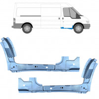 Painel de reparação interna dianteira para Ford Transit 2000-2013 / Esquerda+Direita / Conjunto 10431