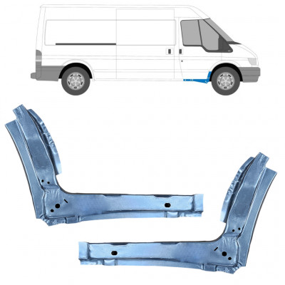 Painel de reparação interna da soleira para Ford Transit 2000-2013 / Conjunto 11909