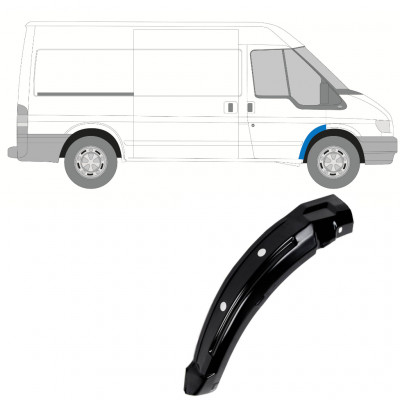 Painel de reparação interna do arco da roda dianteira para Ford Transit 2000-2013 / Direito 11883