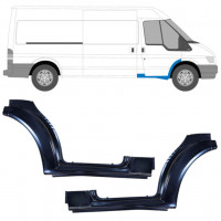 Painel de reparação da soleira da porta dianteira para Ford Transit 2000-2013 / Esquerda+Direita / Conjunto 9589