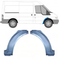 Painel de reparação do guarda-lamas dianteiro para Ford Transit 2000-2013 / Esquerda+Direita / Conjunto 10388