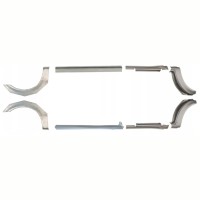 Painel de reparação da soleira com guarda-lamas traseiro para Ford Transit 2000-2013 / Conjunto 9693
