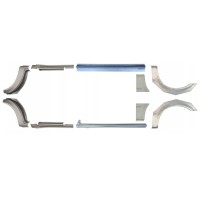 Painel de reparação da soleira com guarda-lamas traseiro para Ford Transit 2000-2013  / MWB / Conjunto 12676