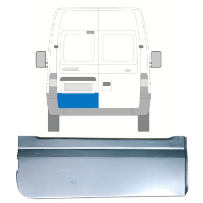 Painel de reparação das portas traseiras para Ford Transit 2000-2013 / Esquerdo 14533