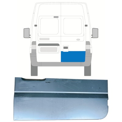 Painel de reparação das portas traseiras para Ford Transit 2000-2013 / Direito 14532