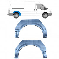 Painel de reparação do guarda-lamas traseiro para Ford Transit 2000- / Esquerda+Direita / Conjunto 9590