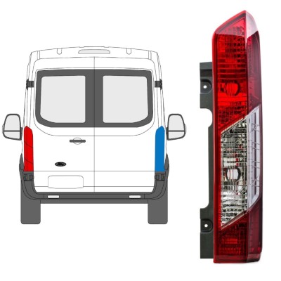 Luz traseira para Ford Transit 2014- / Direito 16092