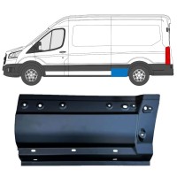 Painel de reparação da parte frontal do guarda-lamas traseiro para Ford Transit 2014- / Esquerdo 15347