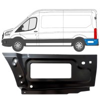 Painel de reparação da parte traseira do guarda-lamas traseiro para Ford Transit 2014- / Esquerdo 15349