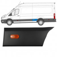 Moldura lateral do guarda-lamas traseiro para Ford Transit 2014-  / LWB / Esquerdo 11724