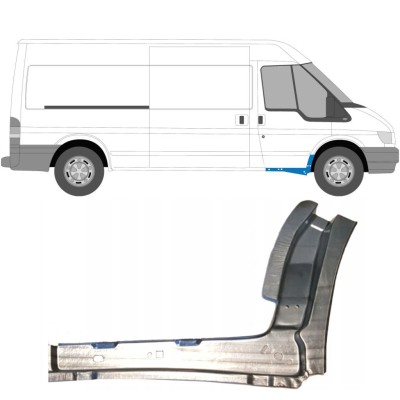 Painel de reparação interna da soleira para Ford Transit 2000-2013 / Direito 11907