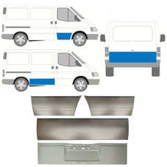 Painel de reparação das portas para Ford Transit 1986-2000 / Esquerda+Direita / Conjunto 11396