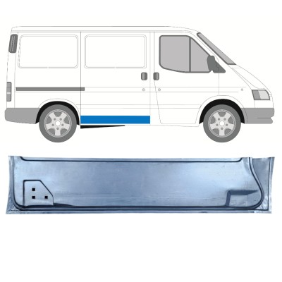 Painel de reparação interna das portas deslizantes para Ford Transit 1986-2000 / Direito 16021