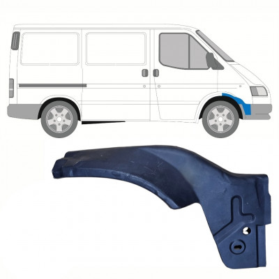 Painel de reparação interna do guarda-lamas dianteiro para Ford Transit 1991-2000 / Direito 11789