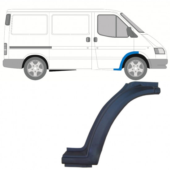 Painel de reparação do guarda-lamas dianteiro para Ford Transit 1991-2000 / Direito 11580