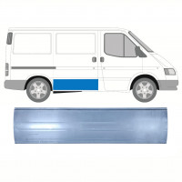 Painel de reparação da parte inferior externa das portas deslizantes para Ford Transit 1985-2000 / Direito 8821