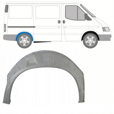 Painel de reparação interna do arco da roda traseira para Ford Transit 1991-2000 / SWB / Direito 8819