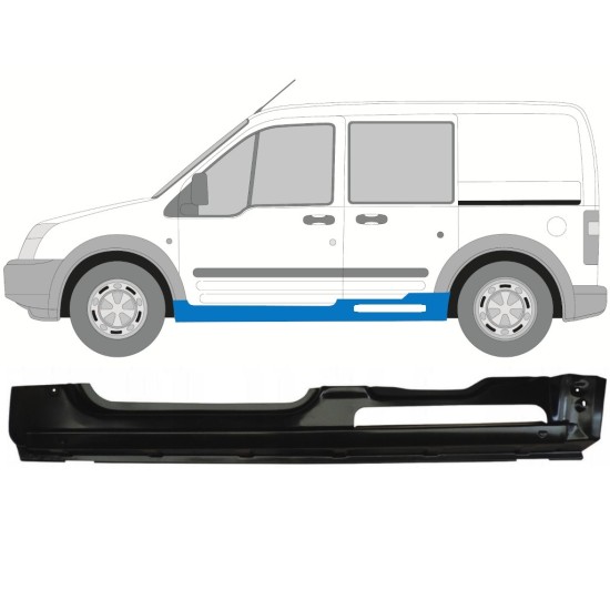 Soleira completa para Ford Transit Connect 2003-2013 / Esquerdo 17149
