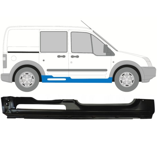 Soleira completa para Ford Transit Connect 2003-2013 / Direito 17148