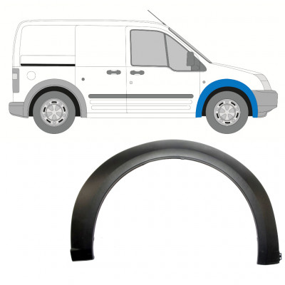 Moldura lateral do guarda-lamas dianteiro para Ford Transit Connect 2003-2006 / Direito 8252