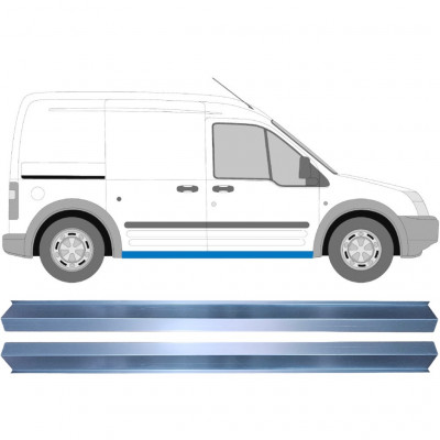 Painel de reparação da soleira para Ford Transit Connect 2003-2013 / Esquerda = Direita (simétrico) / Conjunto 9524