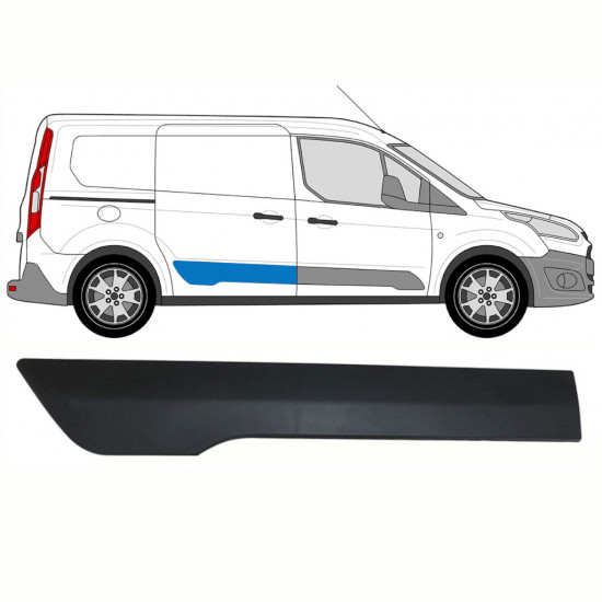 Moldura da porta deslizante para Ford Transit Connect 2013- / Direito 8494