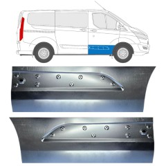 Painel de reparação das portas dianteiras para Ford Transit Custom 2013-2023 / Esquerda+Direita / Conjunto 15967