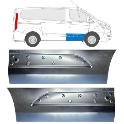 Painel de reparação das portas dianteiras para Ford Transit Custom 2013- / Esquerda+Direita / Conjunto 15967