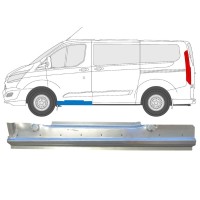 Painel de reparação da soleira para Ford Transit Custom 2013- / Esquerdo 14642