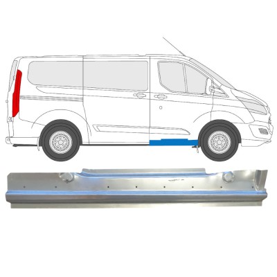 Painel de reparação da soleira para Ford Transit Custom 2013- / Direito 14641