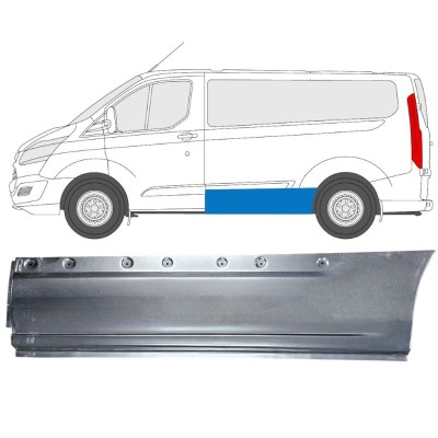 Painel de reparação lateral para Ford Transit Custom 2013- / Esquerdo 15974