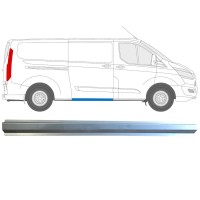 Painel de reparação da soleira da porta deslizante para Ford Transit Custom 2013-2023 / Direito 16896