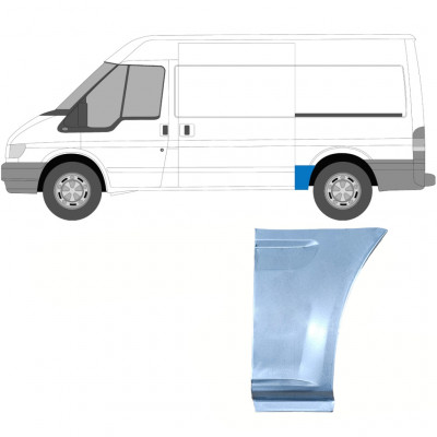 Painel de reparação do guarda-lamas traseiro para Ford Transit 2000- / MWB / Esquerdo 7165