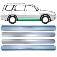 Painel de reparação interna da soleira para Mazda Tribute 2001-2008 / Esquerda+Direita 15599