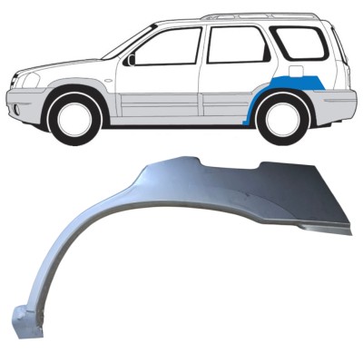 Painel de reparação do guarda-lamas traseiro para Mazda Tribute 2001-2008 / Esquerdo 15781