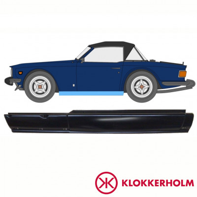 Painel de reparação da soleira para Triumph Tr6 1969-1976 / Esquerdo 10761