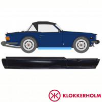 Painel de reparação da soleira para Triumph Tr6 1969-1976 / Direito 10760