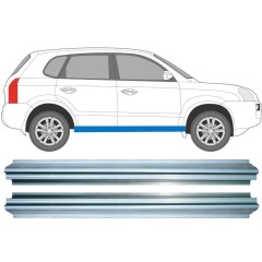 Painel de reparação da soleira para Hyundai Tucson 2004-2010 / Esquerda+Direita / Conjunto 11352