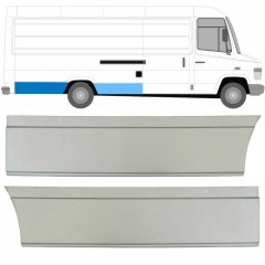 Painel de reparação do guarda-lamas traseiro para Mercedes Vario 1996- / Direito / Conjunto 8545
